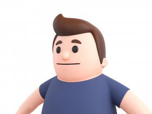 Character101 Man 3D Model