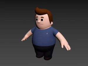 Character101 Man 3D Model