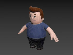 Character101 Man 3D Model