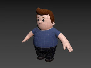 Character101 Man 3D Model