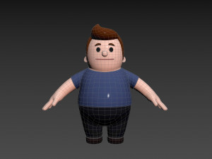 Character101 Man 3D 模型
