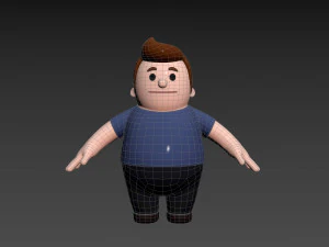 Character101 Man 3D Model