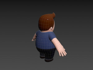 Character101 Man 3D 模型
