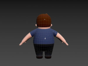 Character101 Man 3D 模型