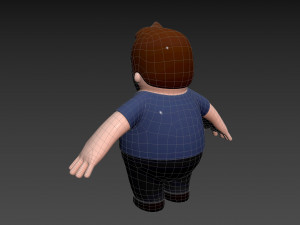 Character101 Man 3D 模型
