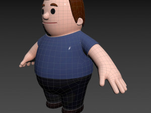 Character101 Man 3D 模型