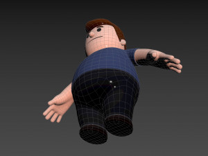 Character101 Man 3D 模型