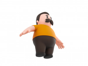 Character102 Man Modelo 3D
