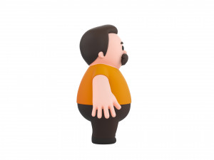 Character102 Man Modelo 3D