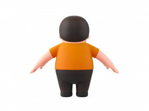 Character102 Man Modelo 3D