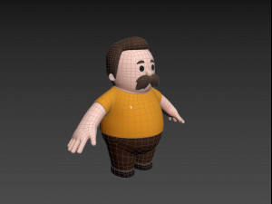 Character102 Man Modelo 3D