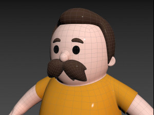 Character102 Man Modelo 3D