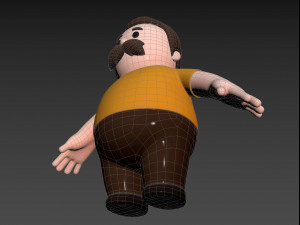 Character102 Man Modelo 3D