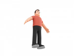 Character103 Man 3D Model