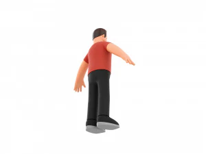 Character103 Man 3D Model
