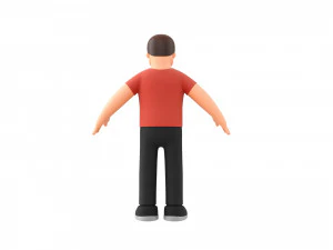 Character103 Man 3D Model