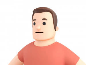 Character103 Man 3D Model