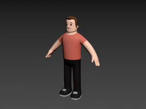 Character103 Man 3D Model