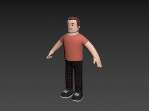 Character103 Man 3D Модель