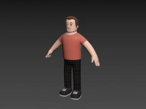 Character103 Man 3D Model
