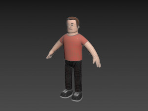 Character103 Man 3D Модель