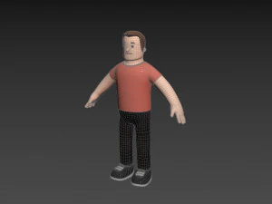 Character103 Man 3D Model