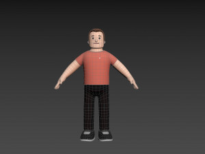 Character103 Man 3D Модель
