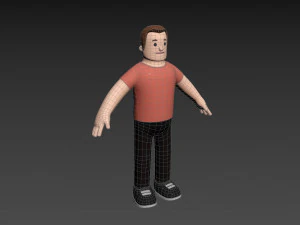 Character103 Man 3D Model