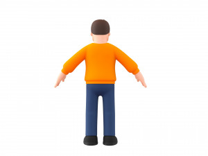 Character104 Man 3D-Modell
