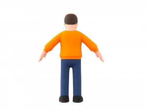 Character104 Man 3D Model