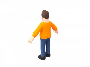 Character104 Man 3D Model