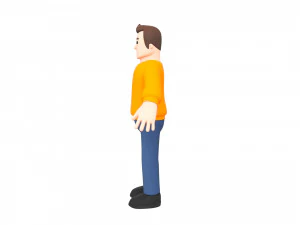 Character104 Man 3D Model