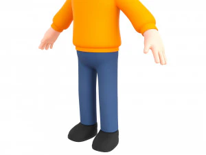 Character104 Man 3D Model
