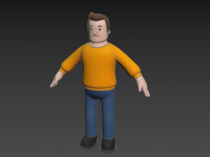 Character104 Man 3D-Modell