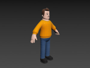 Character104 Man 3D-Modell