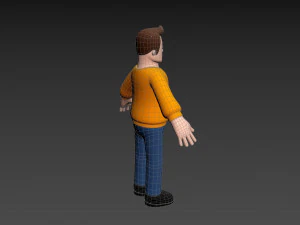 Character104 Man 3D Model