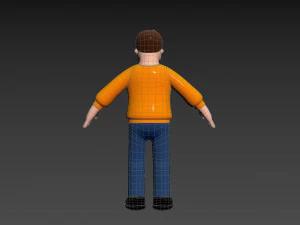Character104 Man 3D Model