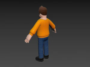 Character104 Man 3D Model