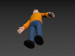 Character104 Man 3D Model
