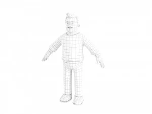 Character104 Man 3D Model