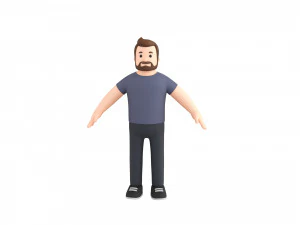 Character105 Man 3D Model