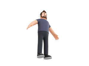 Character105 Man Modèle 3D
