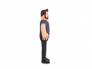 Character105 Man Modèle 3D