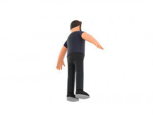 Character105 Man Modèle 3D
