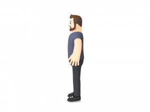 Character105 Man Modèle 3D