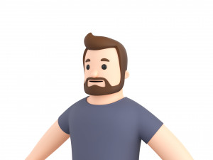 Character105 Man Modèle 3D
