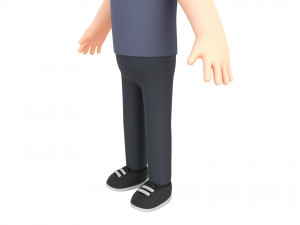 Character105 Man Modèle 3D