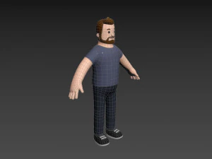 Character105 Man 3D Model