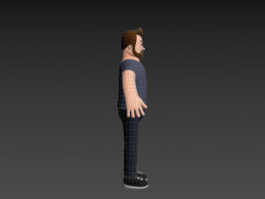Character105 Man Modèle 3D