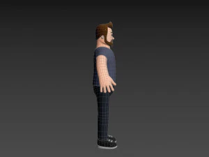 Character105 Man 3D Model